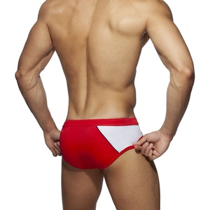 Trajes de Baño YiQun con Logotipo Personalizado para <span class=keywords><strong>Hombre</strong></span>, de Nailon Elástico, Talla F Plus R, Transpirables, Sexys, con Cordón Ajustable, para Playa - Product Image 2