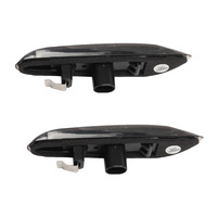 Feux de signalisation latéraux à LED DEAO ABS pour marchepieds, compatibles avec les séries E46/E60/E87/E90/E92/X1/X3 BM1/3/5