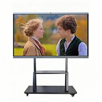 65-86 inch All-in-One interactief whiteboard smart display OPS PC Android 15 touchscreen 4K metalen frame 20/40 aanraakpunten