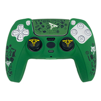 Coque de protection en silicone avec impression couleur pour manette de jeu PlayStation 5 PS5 DualSense