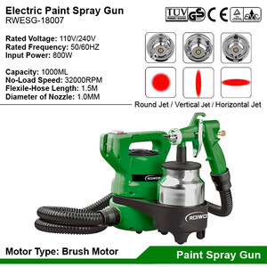 800W alimenté Portable électrique <span class=keywords><strong>pistolet</strong></span> à peinture outil HVLP Airless pulvérisateur <span class=keywords><strong>pistolet</strong></span> <span class=keywords><strong>voiture</strong></span> mur peinture Machine électrique peinture pistolets à peinture - Product Image 3