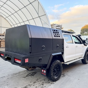 Aluminum Truck Ute Canopy Dual Cab Aluminum Ute Tray <b>Tool</b> <b>Box</b> for Ute Truck 4X4 Canopy - Product Image 3