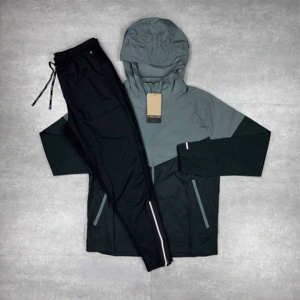 Completo Set Giacca Antivento Impermeabile Leggero <span class=keywords><strong>e</strong></span> Traspirante da Uomo 2026 - Ideale per Corsa <span class=keywords><strong>e</strong></span> Tempo Libero, Personalizzabile con Logo Stampato - Product Image 4