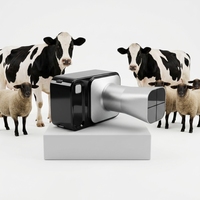 Unité de radiographie vétérinaire portable SY-WD06 pour l'imagerie des chiens, des chats et des chevaux en clinique