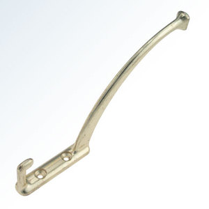 Multi Finish Luxury Brass Double Prong Wall <b>Coat</b> <b>Hook</b> <b>Decorative</b> Storage Hardware For Bathroom Bedroom Entryway Wall - Product Image 6