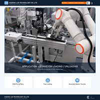 Bras de robot industriel FR10, charge utile de 10 kg, portée de 1400 mm, robot 6 axes pour le chargement et le déchargement de composants électroniques sur convoyeur avec préhenseur personnalisé