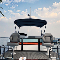 Yacht de pêche récréative tricolore de haute qualité de 16 pieds à vendre