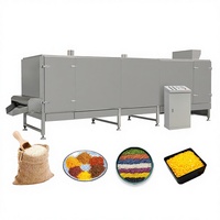 Machine de fabrication de riz nutritionnel, de riz artificiel, de couscous et de dal, capacité de 400 à 600 kg/h, équipement de production