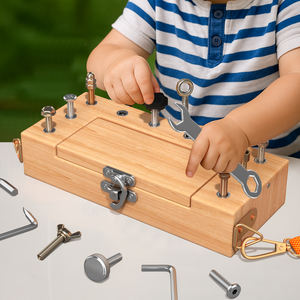 <span class=keywords><strong>Jouet</strong></span> STEM pour développer la motricité fine, <span class=keywords><strong>jouet</strong></span> sensoriel préscolaire, cadeaux pour enfants, garçons et filles, coffret de tournevis Montessori - Product Image 2