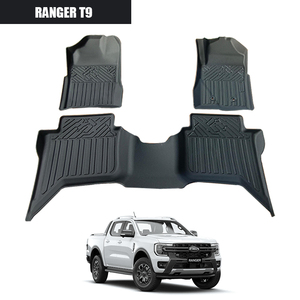 Alfombra de TPE 2024, alfombrilla para pie, accesorios para coche, revestimiento de suelo de coche de una sola capa, alfombrillas 3D para coche para BT50 Ranger T9 - Product Image 2