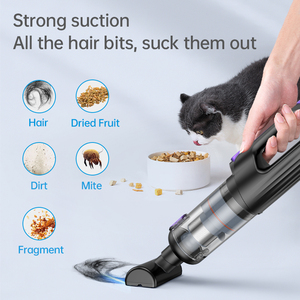 <span class=keywords><strong>Aspirateur</strong></span> de voiture portable <span class=keywords><strong>sans</strong></span> <span class=keywords><strong>fil</strong></span> à super aspiration <span class=keywords><strong>sans</strong></span> brosse avec affichage numérique Technologie ABS pour usage domestique et automobile - Product Image 3