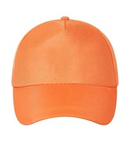 Las gorras de béisbol más populares 100% poliéster hebilla unisex transpirable gorra de béisbol de 5 paneles para montar