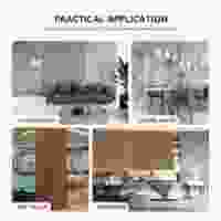 Autocollant mural PVC Damassé Moderne Imperméable Facile à Installer pour Appartement et Maison