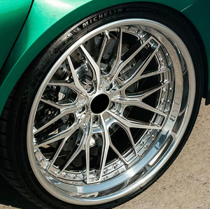 5X112 5x120 5X130 jantes forgées de course en alliage <span class=keywords><strong>4x4</strong></span> roue profonde en alliage de <span class=keywords><strong>voiture</strong></span> pour BMW Mercedes Audi <span class=keywords><strong>Rolls</strong></span> <span class=keywords><strong>Royce</strong></span> 2 pièces jantes plates profondes - Product Image 2