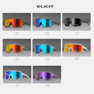 Elicit Polarized Cycling Sunglasses Full Rim 100% Uv Protection Multi Functional Outdoor Sports <b>Eyewear</b> - Product Image 1