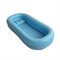Baignoire gonflable en PVC ZJ0001-1, directement de l'usine, pour patients alités et femmes enceintes ; bain pliable portable et pratique