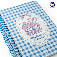 Carnet à spirales à couverture souple personnalisé avec logo imprimé en usine, idéal pour les cadeaux d'entreprise, la promotion de marque, le bureau et l'école