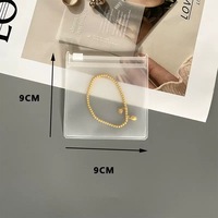 Emballage de bijoux en EVA sérigraphié avec logo personnalisé Colliers à fermeture éclair en PVC Bagues Boucles d'oreilles Étui à lunettes