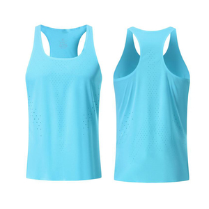 Hombre Entrenamiento Crop Tops Fitness Culturismo Corte inferior Sisas Vivid Muscle Singlets Activewear Top de gran tamaño - Product Image 2