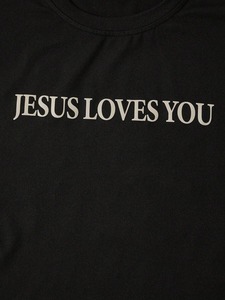 T-shirts « Jésus t'aime », T-shirts Jésus, Chemises chrétiennes, Chemises avec citations bibliques. Usine de vêtements, personnalisation disponible.F10 - Product Image 5