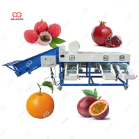 Trieuse de taille de fruits classement à rouleaux niveleuse de fruits ronde litchi trieuse d'agrumes mandarine grenade