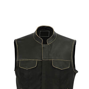 Chaleco de Motocicleta Ligero para Hombre, Diseño Personalizado, Profesional, Cómodo, de Cuero, para Invierno, Transpirable - Product Image 6