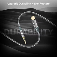 Câble de prise audio auxiliaire USB C vers 3.5mm, cordon pour casque de type C vers 3.5mm pour iPhone 15 Pro, Google Pixel, Galaxy, OnePlus, IPad, Mac