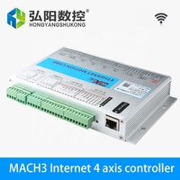 Carte de commande de mouvement Ethernet Mach3 4 axes MK4-ET, carte de commande CNC, contrôleur 2000 kHz