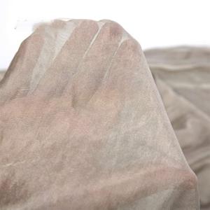 Malla de Fibra de Plata 100% Reductora de EMF, Cortina de Protección Contra la Radiación de Señales con Blindaje RFID, Tela de Gasa Tejida para Mosquitera - Product Image 1