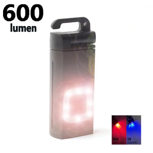 Mini Linterna Recargable de 600 Lúmenes con Base Magnética, Llavero, LED ABS, Luz Portátil para Camping, 4 Modos - Product Image 1