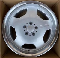 Jantes en aluminium polies Deep Lip de 19 pouces 5x120 pour AMG, jantes de voiture de 18 pouces à 5 trous