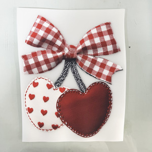 Transferencias Térmicas DTF para Camisetas con Diseños Coquetas de Cerezas de Hilo Sintético para el Día de San Valentín, Precio Económico de Fábrica en China, Éxito de Ventas 2026 - Product Image 2