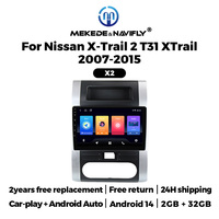 Navifly Écran de voiture Android Built in Car-play Auto Autoradio Android X1 X2 pour Nissan X Trail Support BT DSP GPS WIFI
