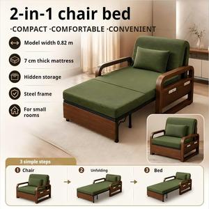 Sofa <span class=keywords><strong>Bed</strong></span> Konvertibel Modern Hemat Ruang untuk Ruang Tamu Apartemen - Product Image 5