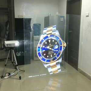 Película de Proyección Transparente de 1.52m X 30m en Stock: Película Holográfica Autoadhesiva para Proyección Trasera en Vidrio - Product Image 1