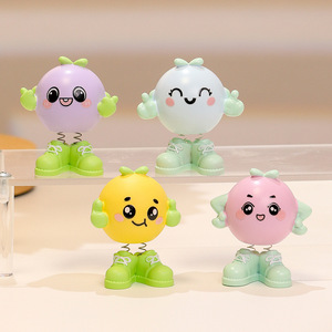 Spring Emoji Cartoon Figurine Resin Ornament Desk Decoration Office <b>Accessory</b> Trendy <b>Doll</b> Unisex Gift - Product Image 4