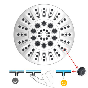Được xây dựng trong từ Docking Shower hệ thống cầm tay cố định Head Combo 10 phun chế độ tắm & vòi hoa sen vòi - Product Image 6