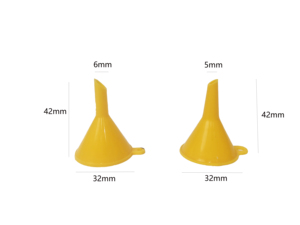Mini funil de plástico para enchimento de óleo líquido, venda direta de fábrica, barato, para perfume, óleo líquido - Product Image 2