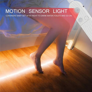 Tira de luces LED alimentada por batería para armario, escaleras, cocina, decoración, Sensor de movimiento - Product Image 2