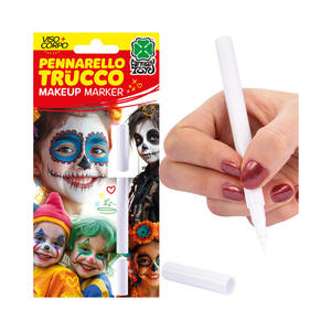 ปากกามาร์คเกอร์แต่งหน้าสีขาวสำหรับใบหน้าและผิวกาย - Product Image 1