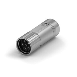 Screw <b>Terminals</b> Connector Cable-to-Cable Circular Connector Plug 6 Position Zinc Alloy PA66 3000 Ohms BSTA085NN00580235000 - Product Image 2