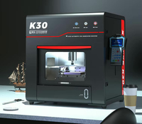Machine de gravure CNC 4 axes K30 universelle et machine de fraisage dentaire avec système CAD pour le traitement du PMMA et du zircone