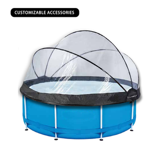 Bebon Premium – Bâche de <span class=keywords><strong>piscine</strong></span> en polyester bleu 13FT, anti-poussière, haute résistance, durable, pratique, vente en gros pour l'extérieur - Product Image 2