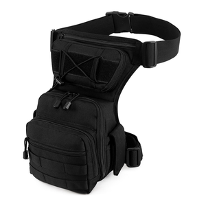 DFB07185 Black Camouflage Green Khaki Brown CP Camouflage Night Black Camo <b>Cargo</b> Men Outdoor Sports Men Waist <b>Bag</b> - Product Image 2