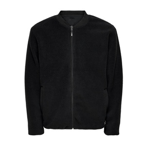 Veste bomber de sport d'extérieur coupe-vent, respirante et écologique, col montant, logo personnalisé sur le devant, vêtements de mode d'hiver pour hommes - Product Image 4