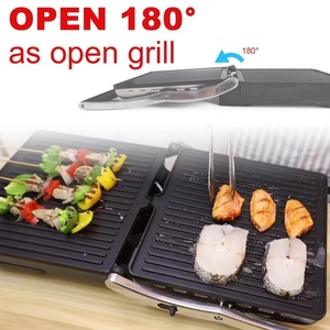 Sonifer SF-6052 Kitchen 2000W Thermostat <strong>Multifunctional</strong> Non Stick Cooking Sandwich Press <strong>Electric</strong> Barbecue <strong>Grill</strong> - Product Image 5