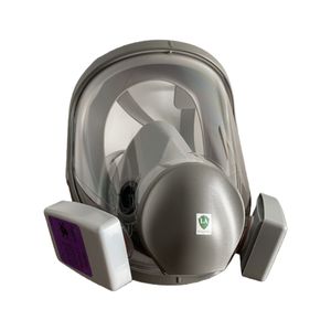 6800 tetre blu industriale Antigas e Chemical respiratore maschera Full Face Silicone CE approvato consegna rapida - Product Image 1