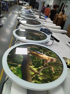 23.6 inch tùy chỉnh vòng Màn hình LCD cảm ứng quảng cáo phương tiện truyền thông hiển thị tất cả trong một máy tính - Product Image 6