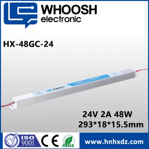 ספק כוח WHOOSH HX-48GC-12 48W 24V 12V 4A AC DC בעל יציאה אחת לתאורת LED, אחריות לשלוש שנים, יעילות מעל 85%, בעל תקן CE - Product Image 4