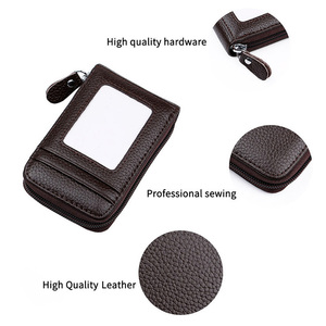 Faible <span class=keywords><strong>tarif</strong></span> Asie du Sud-Est Made # AZB153 Grande Capacité Rifd En Cuir Titulaire De La <span class=keywords><strong>Carte</strong></span> Bancaire Portefeuille <span class=keywords><strong>Carte</strong></span> Bourse Multi <span class=keywords><strong>Carte</strong></span> D'identité Portefeuille Bourse - Product Image 5